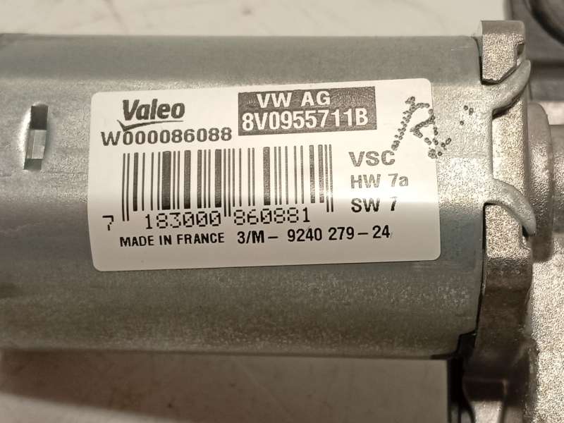 Recambio de motor limpia trasero para audi a1 sportback (gba) 30 tfsi referencia OEM IAM 8V0955711B  W000086088 - Rojo 4