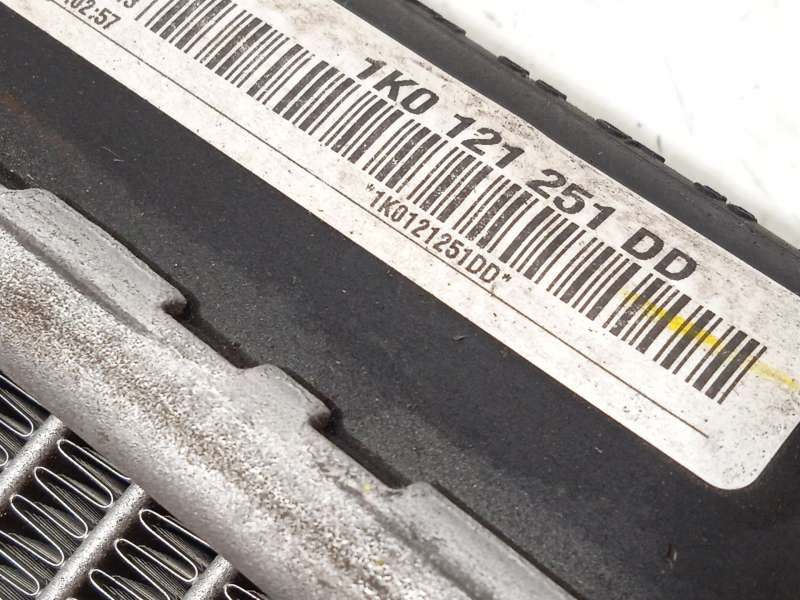 Recambio de radiador agua para seat altea xl (5p5, 5p8) 1.6 tdi referencia OEM IAM 1K0121251DD - Blanco 5