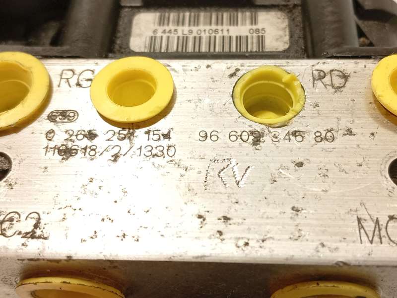 Recambio de abs para citroën c4 picasso millenium referencia OEM IAM 9660934580 0265951829 0265251154 7