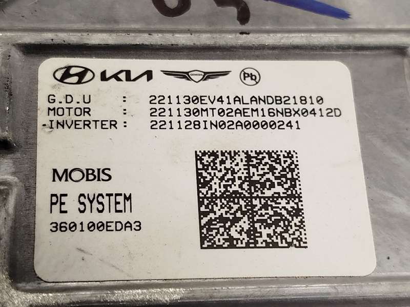 Recambio de motor completo para kia niro ii (sg2) ev referencia OEM IAM EM16 360100EDA3 365010EDA1 - Azul 9
