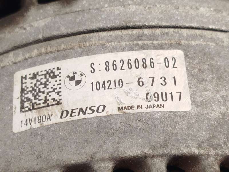Recambio de alternador para bmw 1 (f20) 116 d referencia OEM IAM 8626086 12318626086 1042106731 - Negro 5