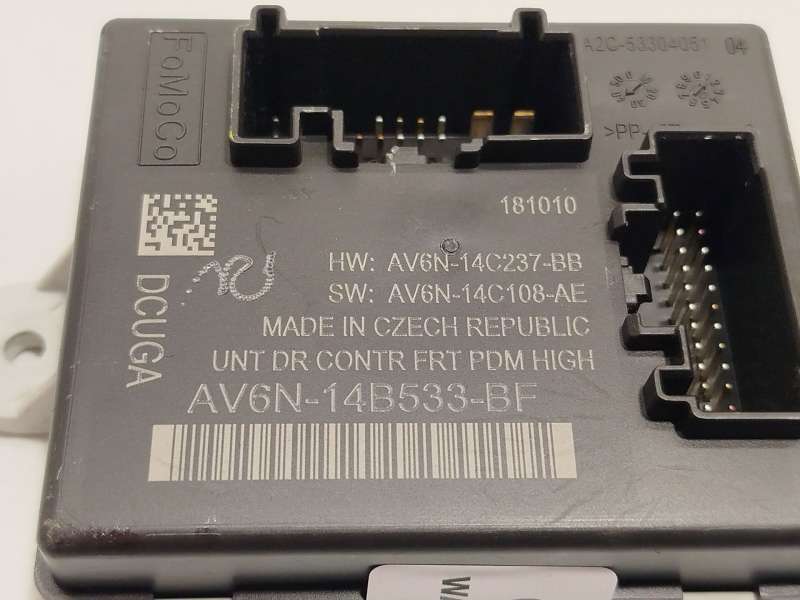 Recambio de centralita confort para ford grand c-max (dxa/cb7, dxa/ceu) 1.6 tdci referencia OEM IAM AV6N14B533BF 1894054 - Plata 4