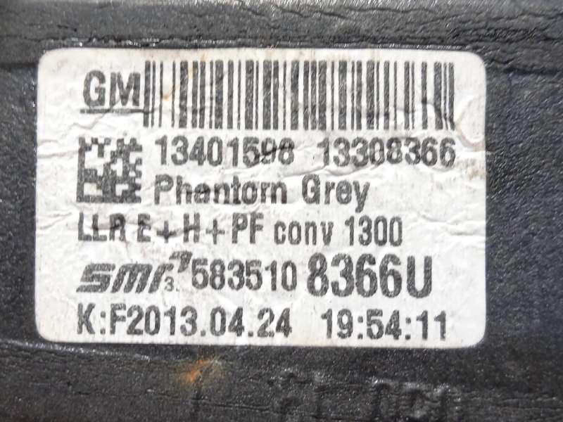 Recambio de retrovisor derecho para opel astra j sports tourer (p10) 1.7 cdti (35) referencia OEM IAM 13401598 13308366 6