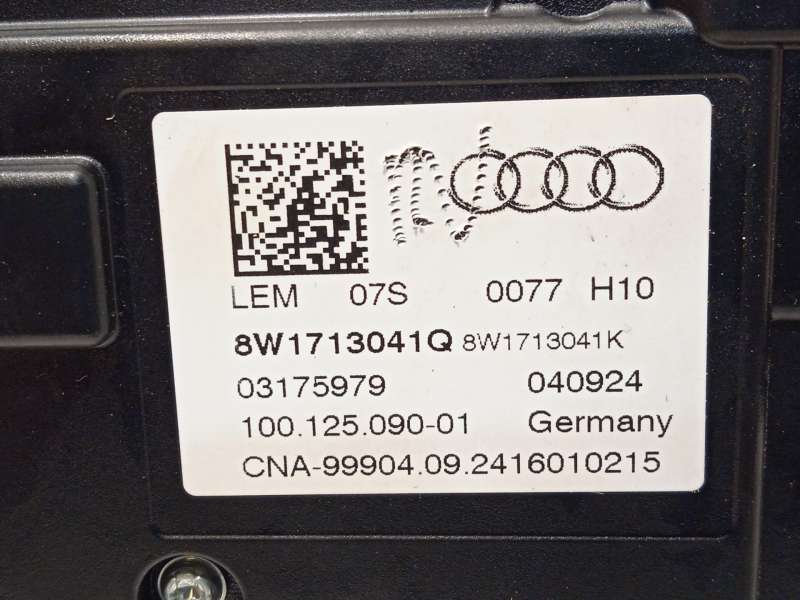 Recambio de palanca cambio para audi a4 b9 avant (8w5, 8wd) 35 tdi mild hybrid referencia OEM IAM 8W1713041Q - Gris 5
