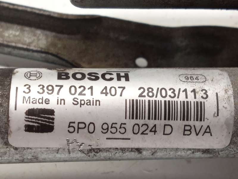 Recambio de motor limpia delantero para seat altea (5p1) 1.9 tdi referencia OEM IAM 5P0955024D  3397021407 - Plata 5