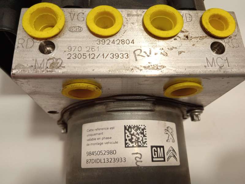 Recambio de abs para citroën c3 iii (sx) 1.2 puretech 82 referencia OEM IAM 39242804 0265957058 970261 5