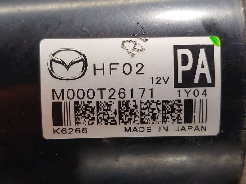 Recambio de motor arranque para mazda 3 hatchback (bp) skyactiv-x m hybrid referencia OEM IAM HF0218400  M000T26171 5