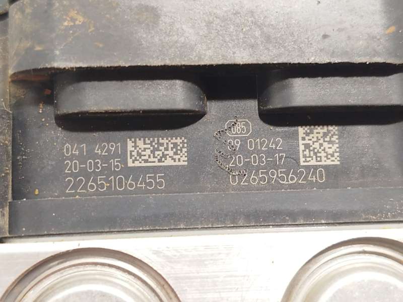 Recambio de abs para citroën berlingo furgón/monospace (k9) 1.5 bluehdi 75 referencia OEM IAM 9808055980 0265956240 970025 6