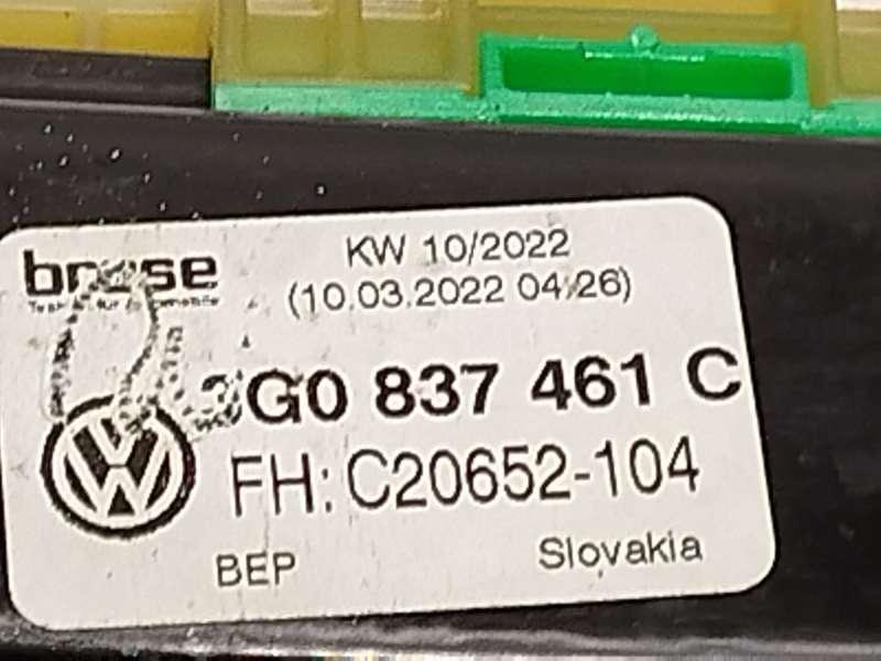 Recambio de elevalunas delantero izquierdo para volkswagen passat b8 (3g2, cb2) 2.0 tdi referencia OEM IAM 3G0837461C 4K0959801 4