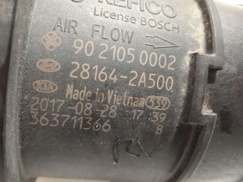 Recambio de caudalimetro para kia carens iv 1.7 crdi referencia OEM IAM 281642A500  9021050002 - Blanco 4