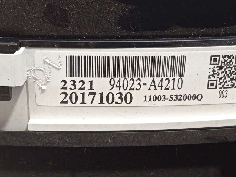 Recambio de cuadro instrumentos para kia carens iv 1.7 crdi referencia OEM IAM 94023A4210  11003532000Q - Blanco 7
