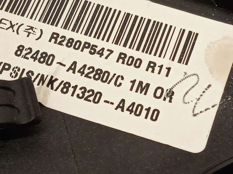 Recambio de elevalunas delantero derecho para kia carens iv 1.7 crdi referencia OEM IAM 82480A4280 82460A4000 - Blanco 3