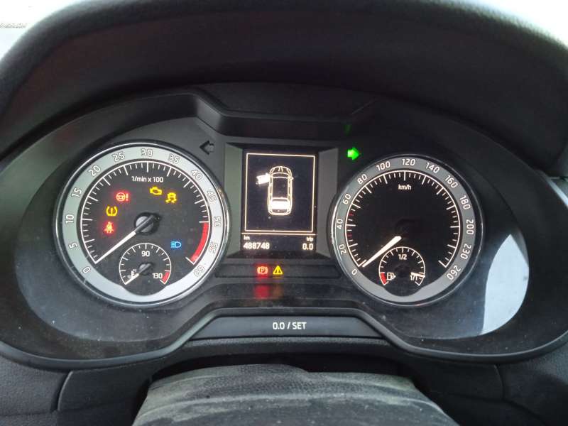Recambio de cuadro instrumentos para skoda octavia iii combi (5e5, 5e6) 2.0 tdi 4x4 referencia OEM IAM 5E0920741E - Rojo 8