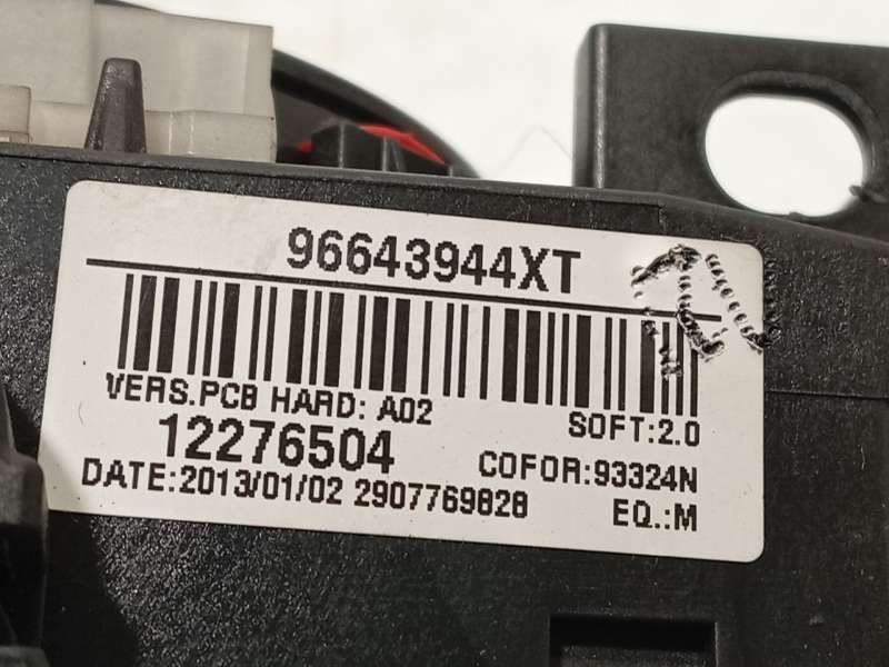 Recambio de mando intermitentes para citroën c3 picasso (sh_) 1.6 hdi 90 referencia OEM IAM 96643944XT  12276504 - Gris 8