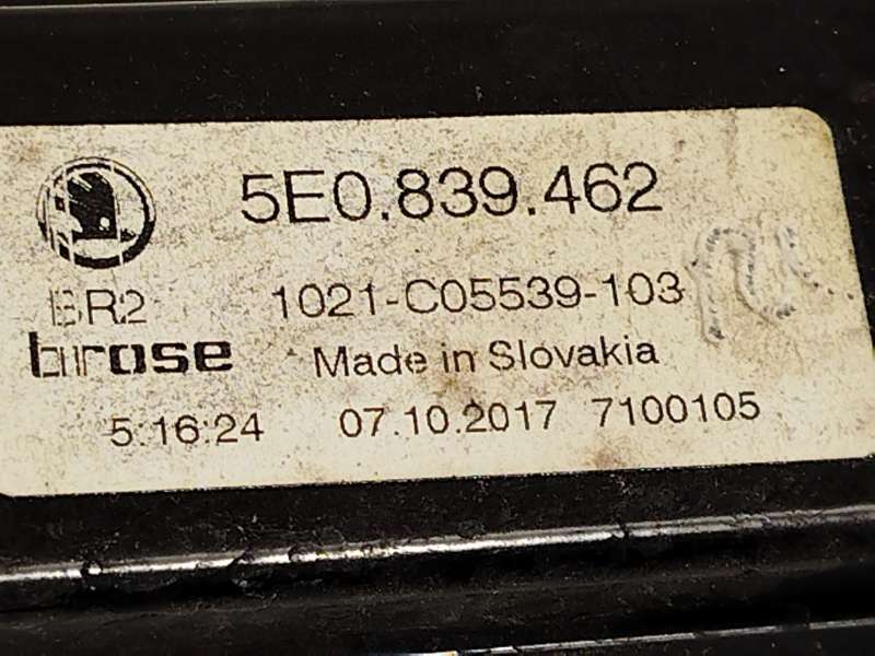 Recambio de elevalunas trasero derecho para skoda octavia iii combi (5e5, 5e6) 2.0 tdi 4x4 referencia OEM IAM 5E0839462 5Q095981 - Rojo 4