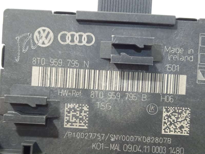 Recambio de modulo confort para audi a4 b8 (8k2) 2.0 tdi referencia OEM IAM 8T0959795N - Negro 3