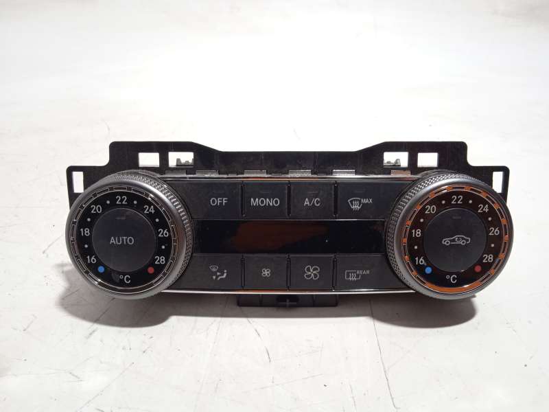 Recambio de mando climatizador para mercedes-benz clase c (w204) c 200 kompressor (204.041) referencia OEM IAM 2048309385 A20483 - Gris 2