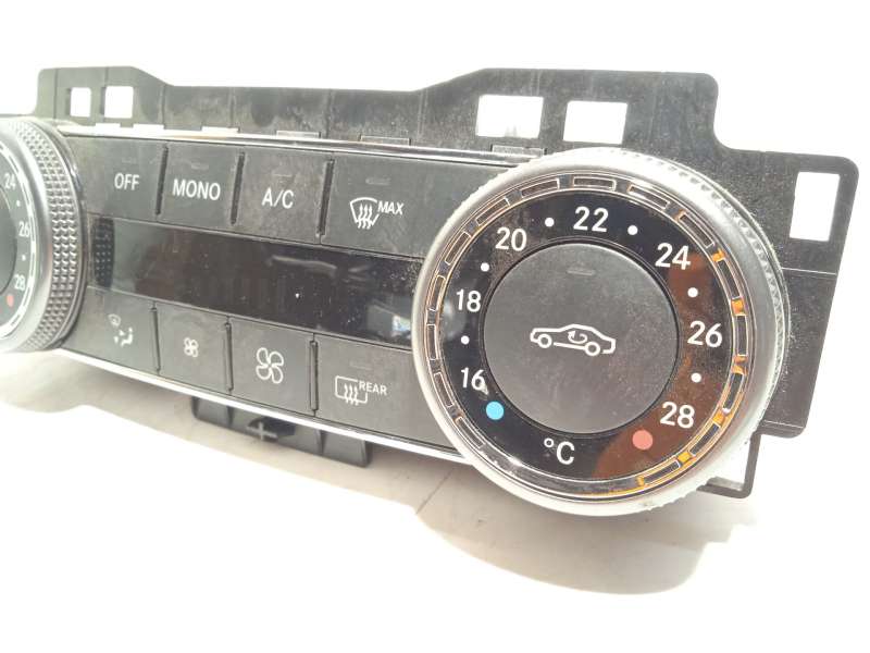 Recambio de mando climatizador para mercedes-benz clase c (w204) c 200 kompressor (204.041) referencia OEM IAM 2048309385 A20483 - Gris 4