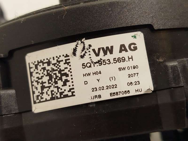 Recambio de mando intermitentes para volkswagen passat b8 (3g2, cb2) 2.0 tdi referencia OEM IAM 5Q1953521HRIGI 5Q1953569H 8