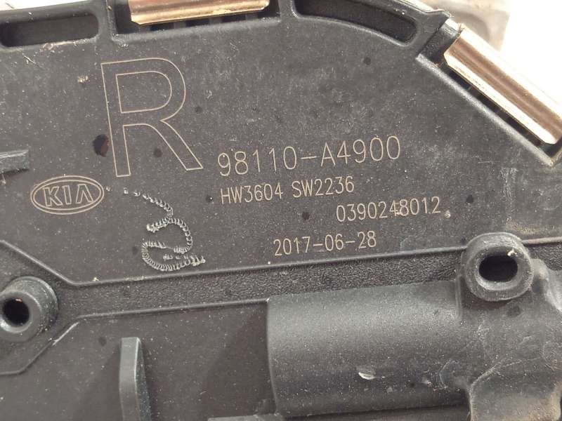 Recambio de motor limpia delantero para kia carens iv 1.7 crdi referencia OEM IAM 98110A4900  0390248012 - Blanco 5