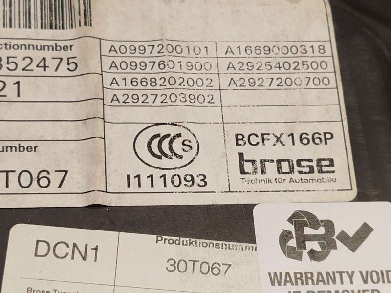Recambio de elevalunas delantero izquierdo para mercedes-benz gle coupe (c292) 350 d 4-matic (292.323, 292.324) referencia OEM I 2
