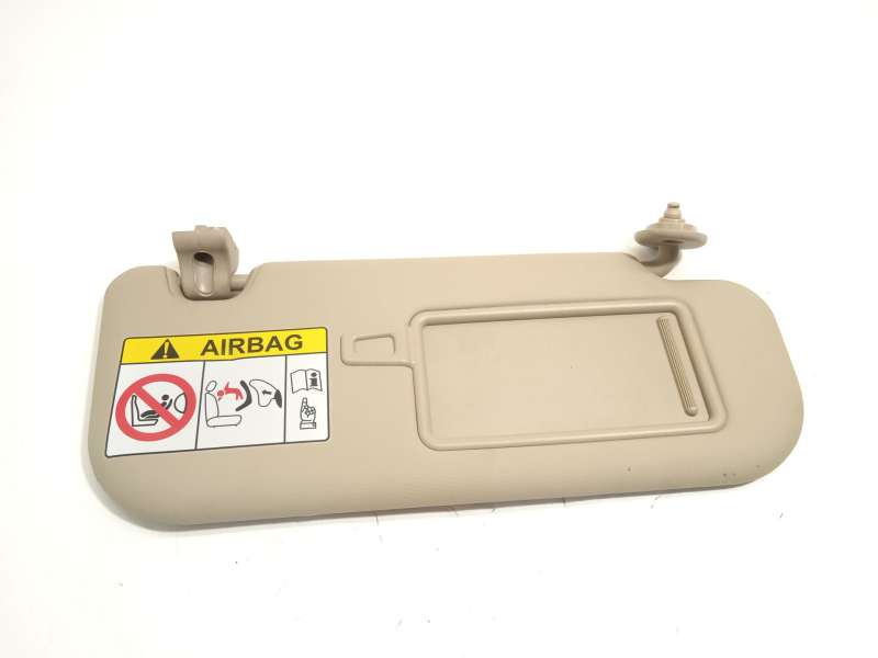 Recambio de parasol derecho para kia carens iv 1.7 crdi referencia OEM IAM 85220A4100DCM - Blanco 2