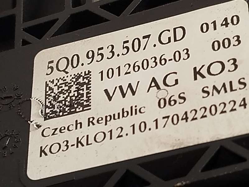 Recambio de mando intermitentes para skoda octavia iii combi (5e5, 5e6) 2.0 tdi 4x4 referencia OEM IAM 5Q0953507GD - Rojo 6
