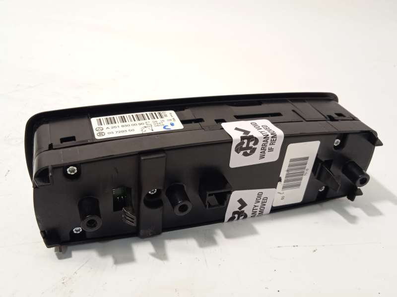 Recambio de mando elevalunas delantero izquierdo para mercedes-benz clase r (w251, v251) r 280 cdi 4-matic (251.020) referencia - Blanco 3