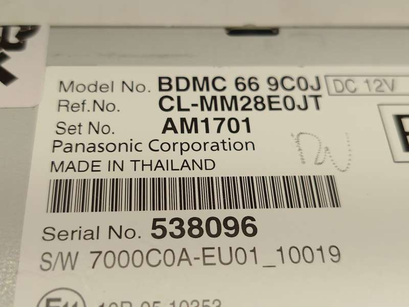 Recambio de sistema navegacion gps para mazda 3 hatchback (bp) 2.0 skyactiv-g m hybrid referencia OEM IAM BDMC669C0J - Gris 5