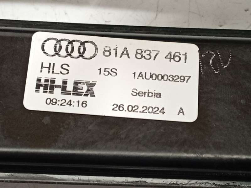 Recambio de elevalunas delantero izquierdo para audi q2 (gab, gag) 2.0 tdi referencia OEM IAM 81A837461 5Q0959802C 5