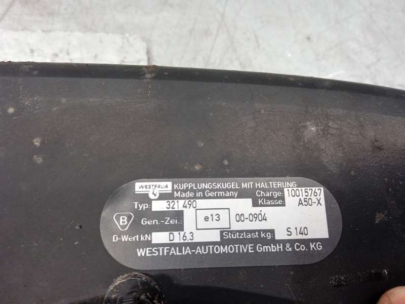 Recambio de refuerzo paragolpes trasero para volkswagen touareg (7la, 7l6, 7l7) 5.0 v10 tdi referencia OEM IAM 7L6807309T - Negro 5