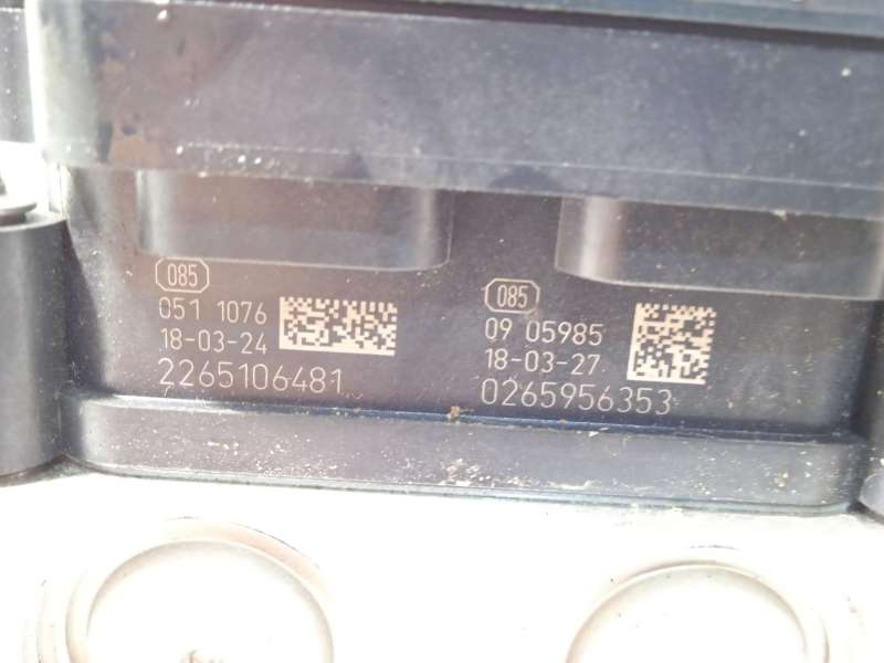 Recambio de abs para citroën c4 picasso feel referencia OEM IAM 9812786180 2265106481 269959 5