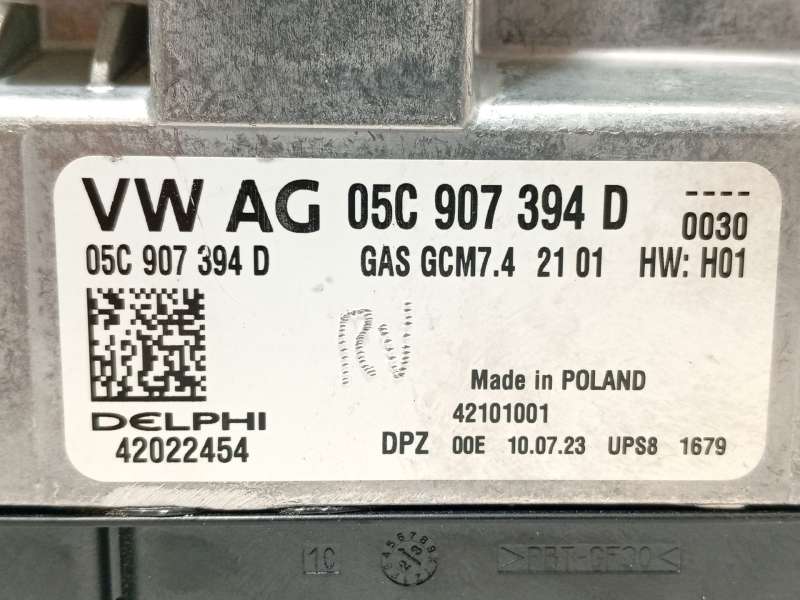 Recambio de centralita motor uce para volkswagen polo vi (aw1, bz1, ae1, bz3) 1.0 tsi referencia OEM IAM 05C907394D  42022454 4