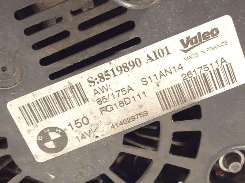 Recambio de alternador para bmw 3 gran turismo (f34) 318 d referencia OEM IAM 8519890 12318519890 2617511A - Rojo 4