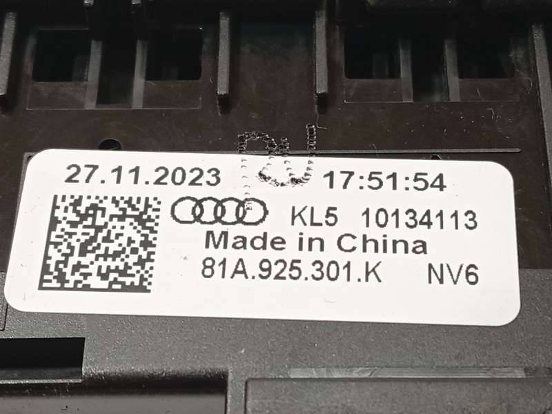 Recambio de mando multifuncion para audi q2 (gab, gag) 2.0 tdi referencia OEM IAM 81A925301KNV6 6