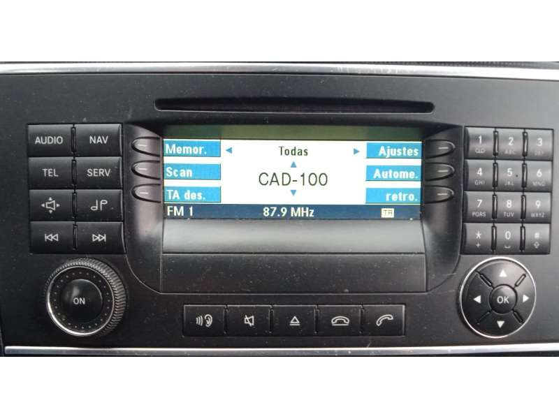 Recambio de sistema navegacion gps para mercedes-benz clase r (w251, v251) r 280 cdi 4-matic (251.020) referencia OEM IAM A25187 - Blanco 8