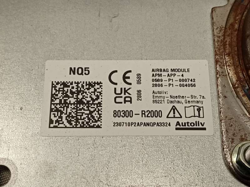 Recambio de kit airbag para kia sportage v (nq5) 1.6 t-gdi hybrid referencia OEM IAM 84710R2100WK 80300R2000 80100P1000WK - Gris 7