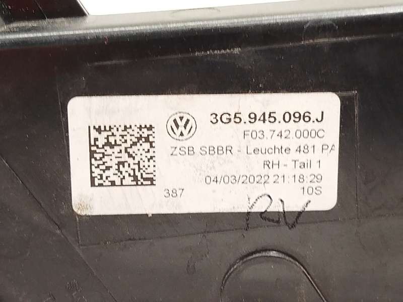 Recambio de piloto trasero derecho para volkswagen passat b8 (3g2, cb2) 2.0 tdi referencia OEM IAM 3G5945096J 5