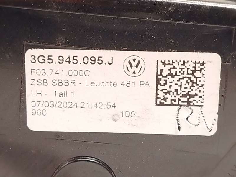 Recambio de piloto trasero izquierdo para volkswagen passat b8 (3g2, cb2) 2.0 tdi referencia OEM IAM 3G5945095J 4