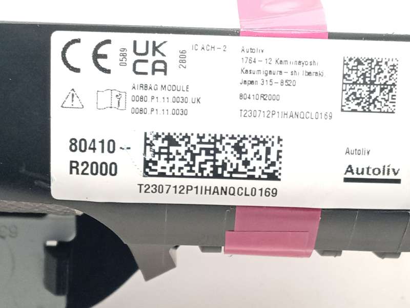 Recambio de airbag cortina delantero izquierdo para kia sportage v (nq5) 1.6 t-gdi hybrid referencia OEM IAM 80410R2000 - Gris 4