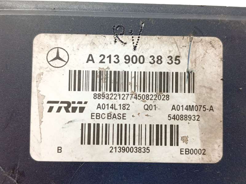 Recambio de abs para mercedes-benz clase e (w213) e 220 d (213.004) referencia OEM IAM A2139003835 A014M075A 5408832 6