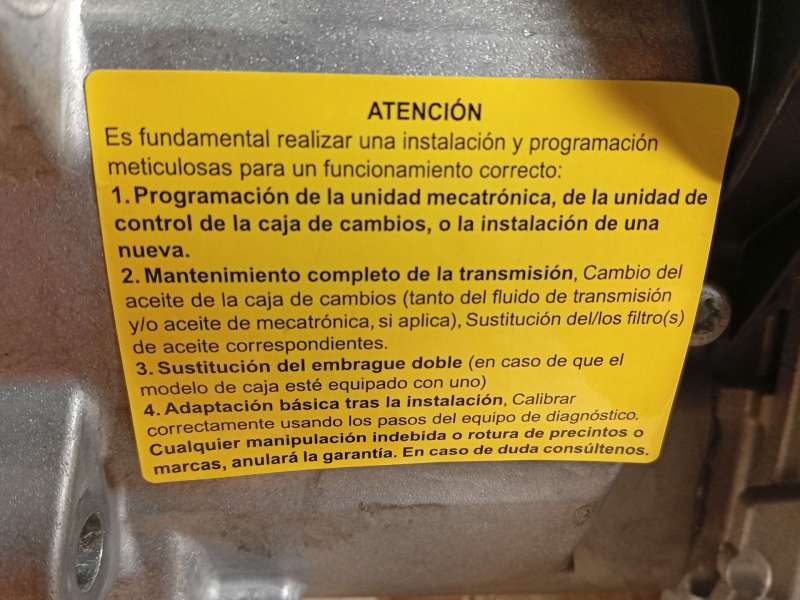 Recambio de caja cambios para cupra leon sportstourer (kl8, ku8, kud) 1.5 etsi referencia OEM IAM WQF 0CW300053M001 FD7CW006 - Negro 5