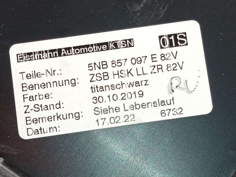 Recambio de guantera para volkswagen tiguan (ad1, ax1) 2.0 tdi referencia OEM IAM 5NB857097E 5NB857114C82V - Gris 5