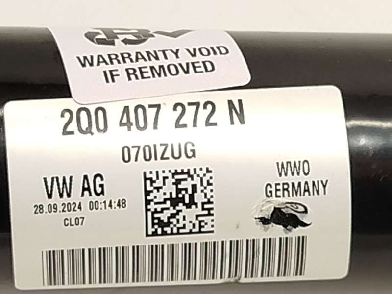 Recambio de transmision delantera derecha para seat ibiza v (kj1, kjg) 1.0 tsi referencia OEM IAM 2Q0407272N - Blanco 4