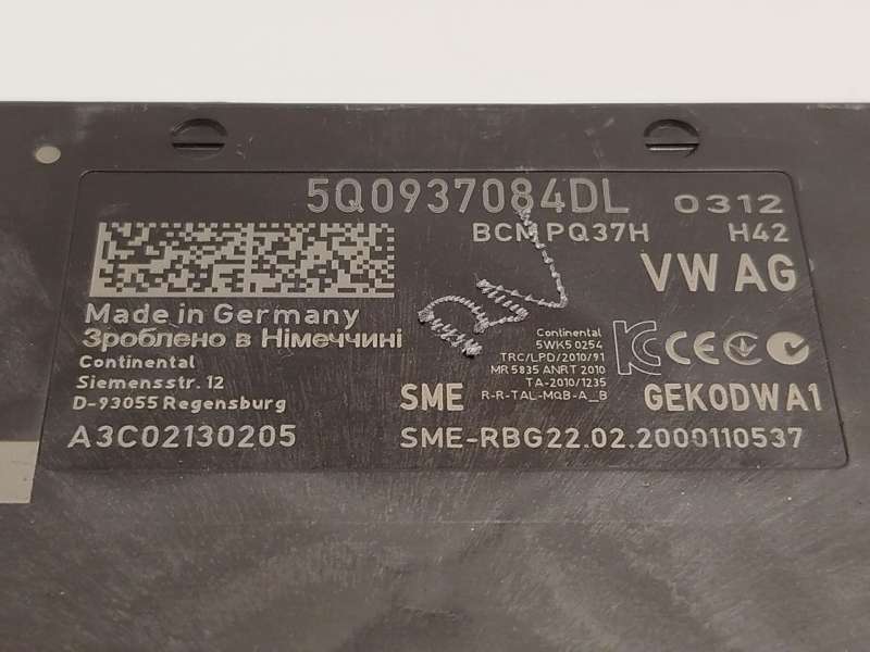 Recambio de modulo electronico para audi a1 sportback (gba) 25 tfsi referencia OEM IAM 5Q0937084DL A3C02130205 - Rojo 4