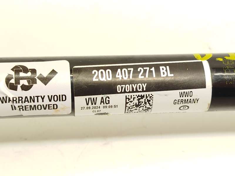 Recambio de transmision delantera izquierda para seat ibiza v (kj1, kjg) 1.0 tsi referencia OEM IAM 2Q0407271BL - Blanco 4