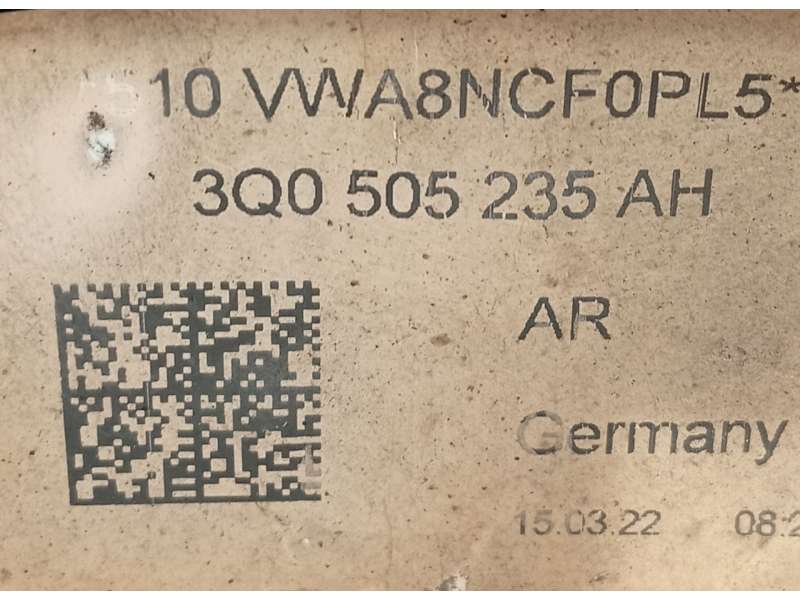 Recambio de puente trasero para volkswagen passat b8 (3g2, cb2) 2.0 tdi referencia OEM IAM 3Q0505235AH 5