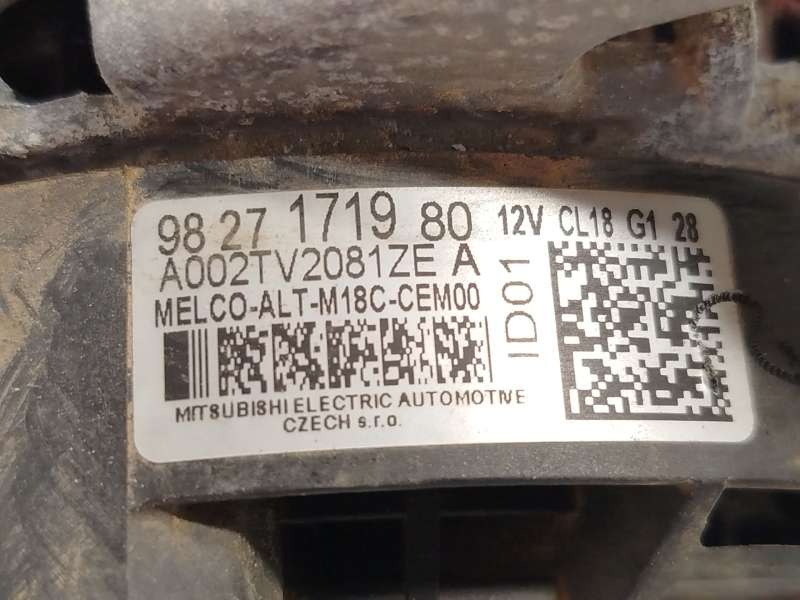 Recambio de alternador para citroën c4 iii (ba_, bb_, bc_) 1.5 bluehdi 130 (bbyhzb) referencia OEM IAM 9827171980  A002TV2081ZE 5