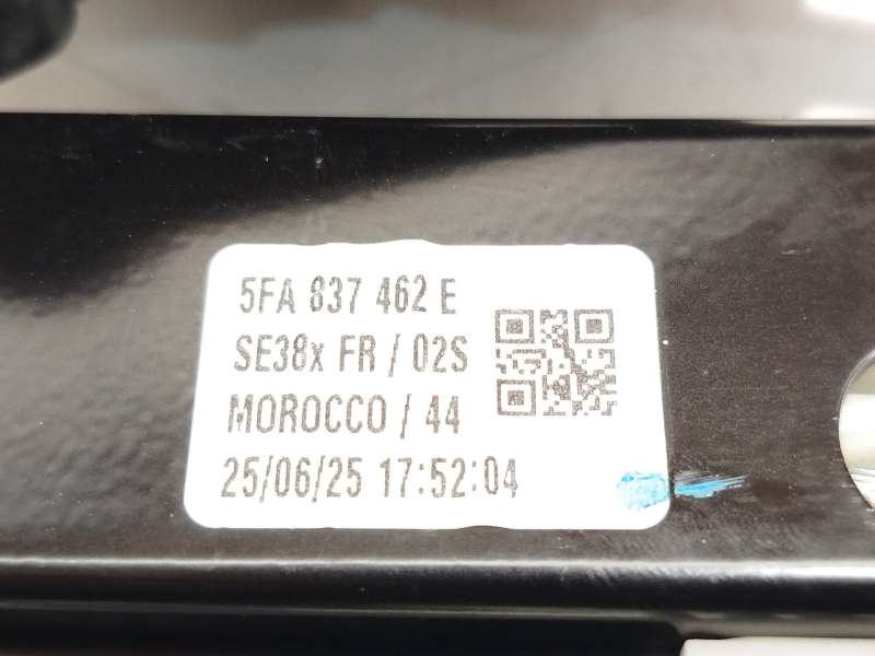 Recambio de elevalunas delantero derecho para cupra leon sportstourer (kl8, ku8, kud) 1.5 etsi referencia OEM IAM 5Q0959802C 5FA - Negro 4