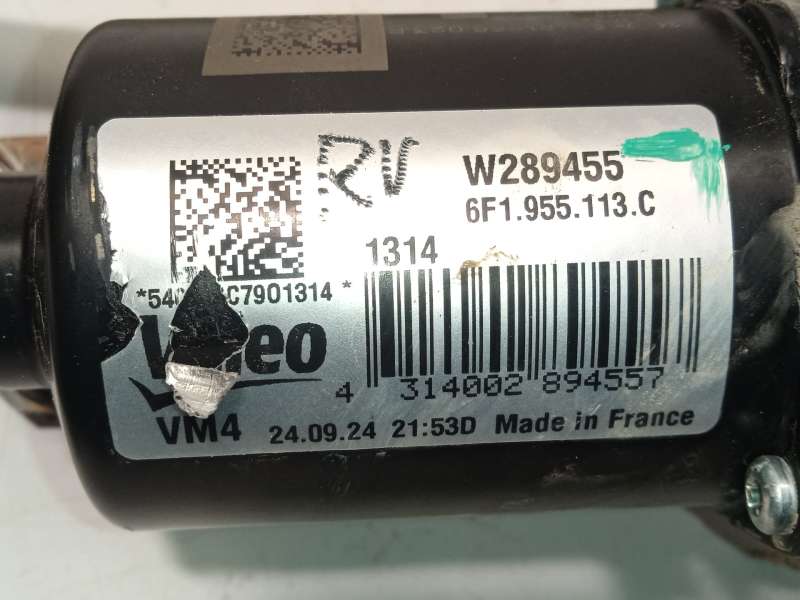 Recambio de motor limpia delantero para seat ibiza v (kj1, kjg) 1.0 tsi referencia OEM IAM 6F1955113C  W289455 - Blanco 5